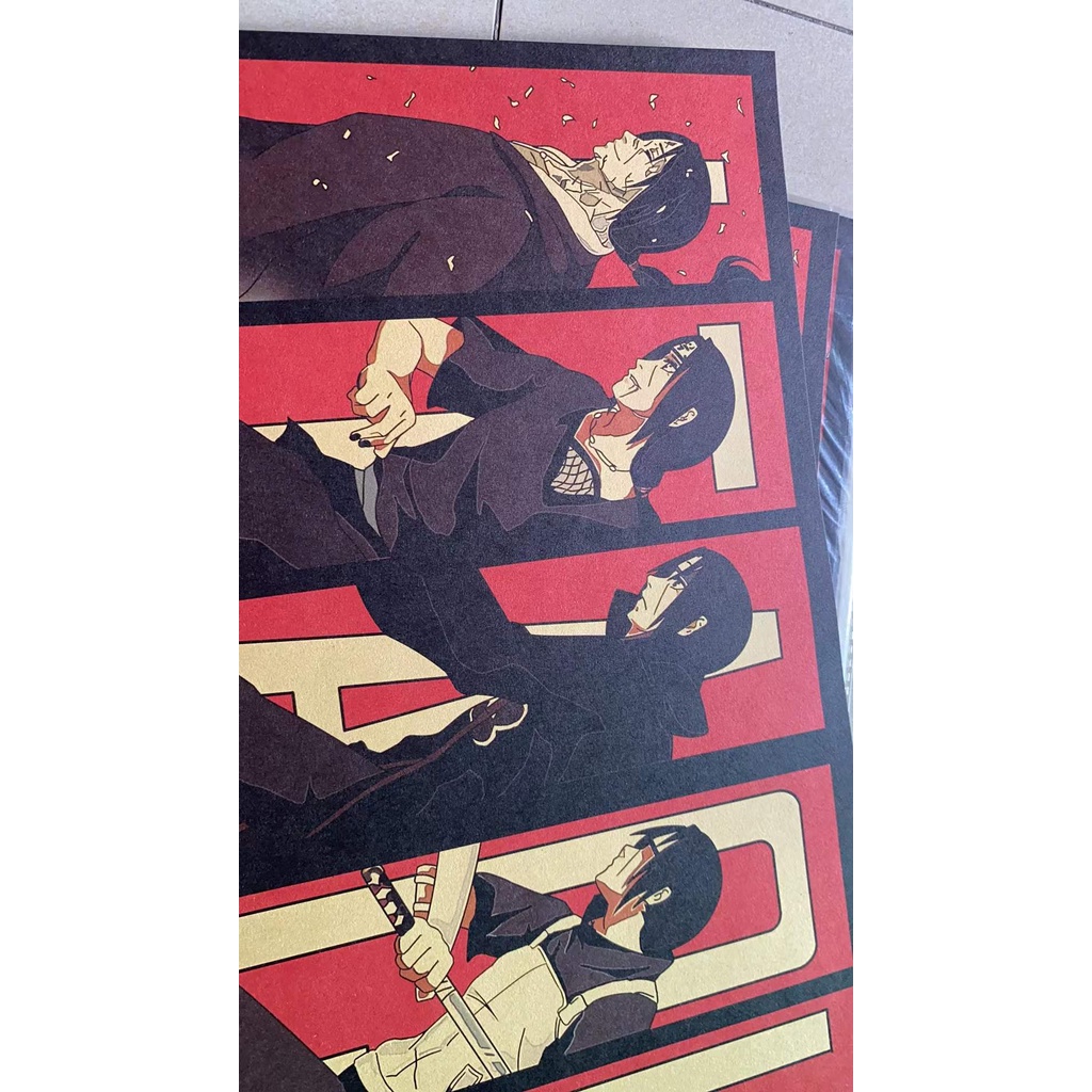 Poster Phim Hoạt Hình NARUTO 21 * 30cm
