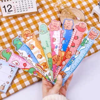 Thước Kẻ nhựa dẻo 15 CM hình thú đáng yêu