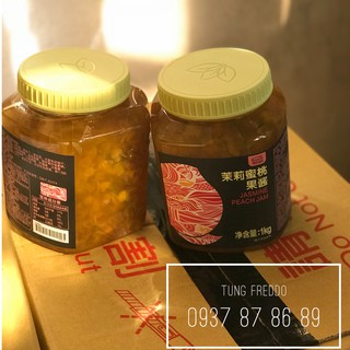 Mứt Đào Nhài BODOU Hộp 1kg - Chuẩn Ngon