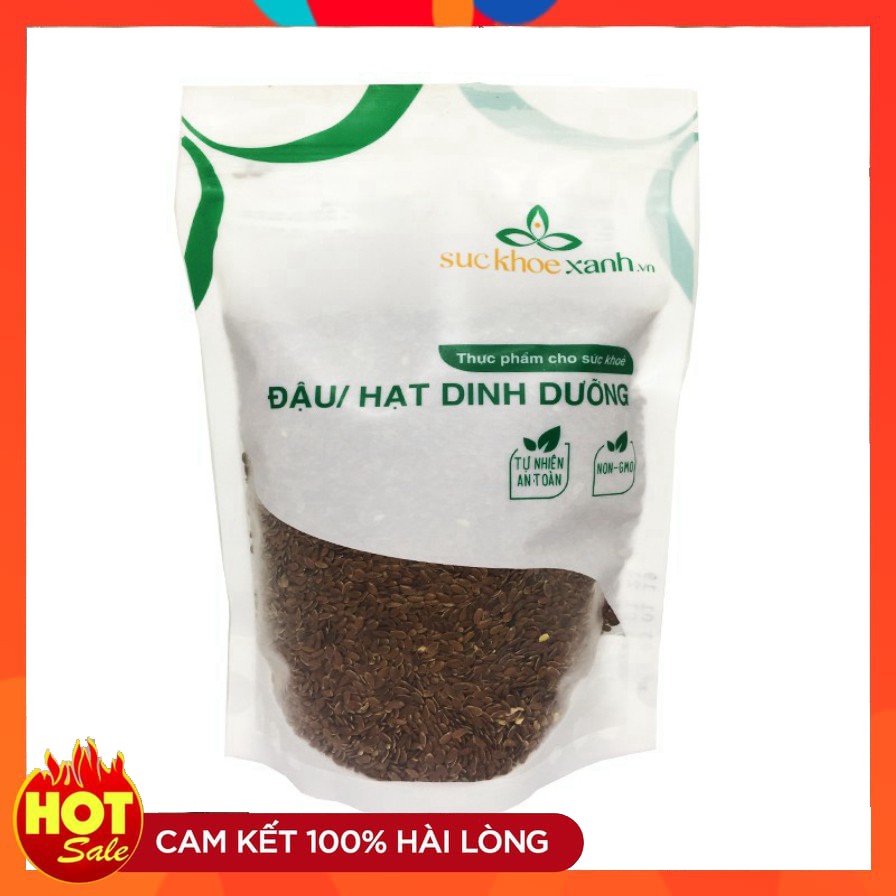 Hạt Lanh Nâu Canada 1Kg - 500G FREE SHIP Hạt Lanh Hữu Cơ Organic Thực Phẩm An Toàn Sức Khỏe