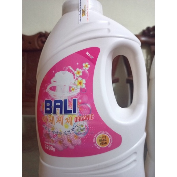 nước giặt bali - can 3,2l màu hồng