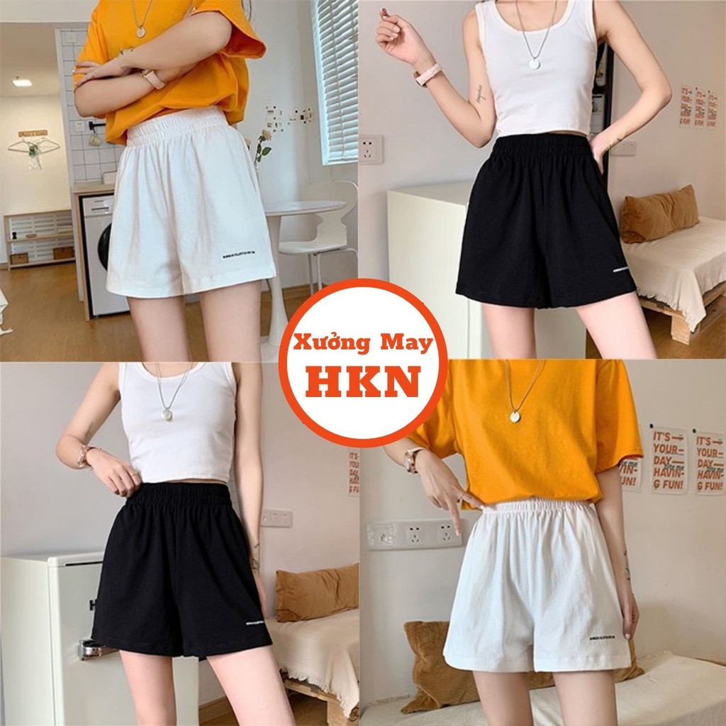 Quần Nữ Viền Chữ Chất Chân Cua Phong Cách Trẻ Trung Mã 054 Xưởng May HKN
