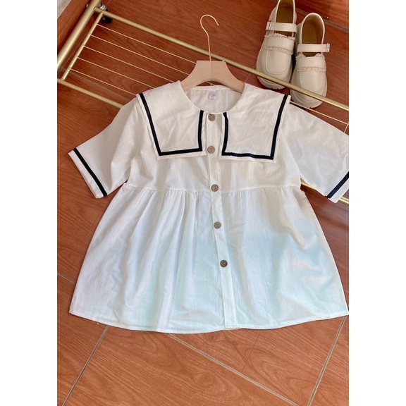 Áo babydoll dễ thương bánh bèo kèm ảnh thật by