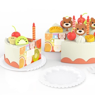 Đồ Chơi Bánh Kem Sinh Nhật Cho Bé Đồ Chơi Cắt Bánh Kem Với 85pcs Có Hiệu Ứng Nhạc Đèn ( Hàng Loại 1)