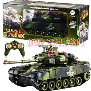 Xe tăng điều khiển pin xạc dài 44cm - 9995