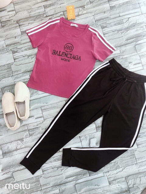 Bộ Thể Thao Mặc Nhà Nữ