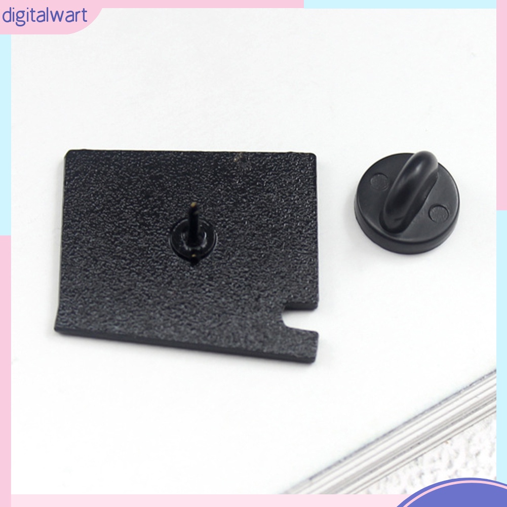 Huy hiệu cài áo hình biểu tượng quay phim tráng men sáng tạo