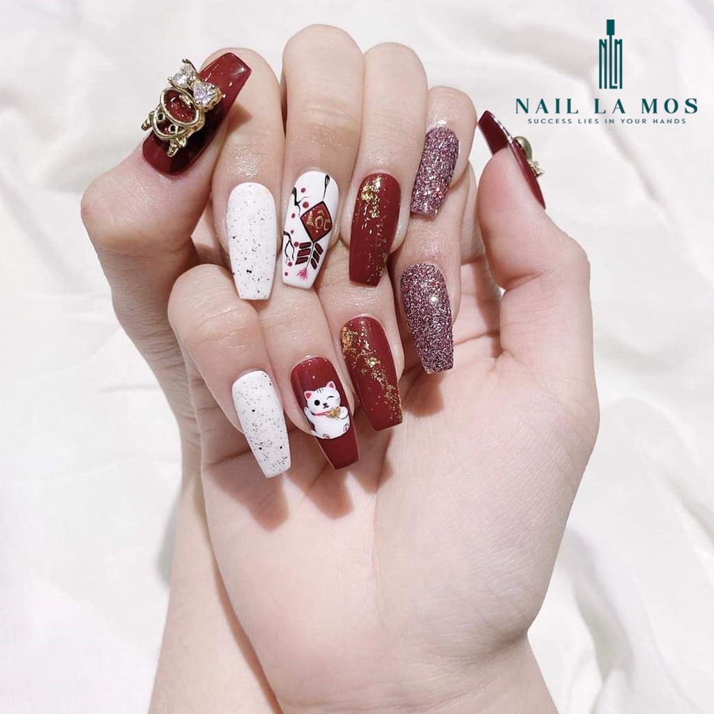 Nhũ rắc ánh kim cương - Nhũ rắc nail 6 màu sang chảnh trang trí móng tay (lẻ 1 hủ)