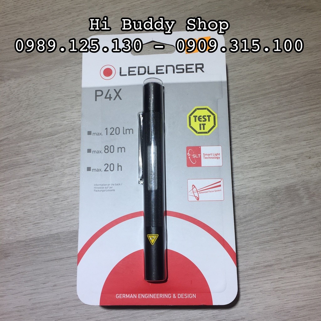 Đèn Pin LedLenser P4X 120 Lumens