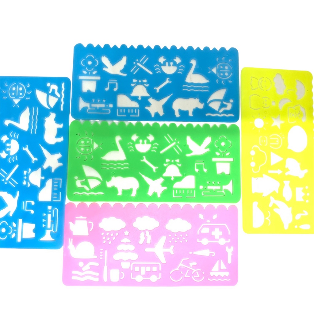 Khuôn chơi Đất Nặn an toàn cho bé Bột Nặn TAKACOL khuôn in thẻ nhựa nhiều hình dạng cho bé thỏa sức sáng tạo