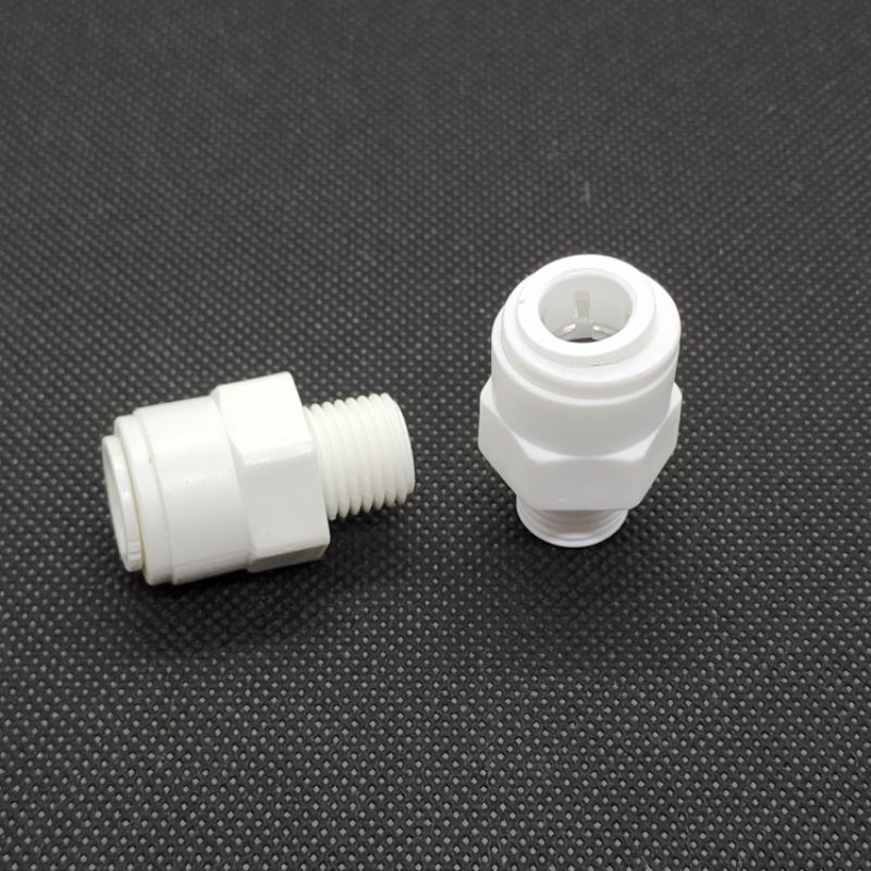 COMBO 2 CÚT NỐI REN NGOÀI 13 -10 ⚡️ XẢ KHO ⚡️ MÁY LỌC NƯỚC - CÚT THẲNG 13-10 - CO CÚT LỌC NƯỚC