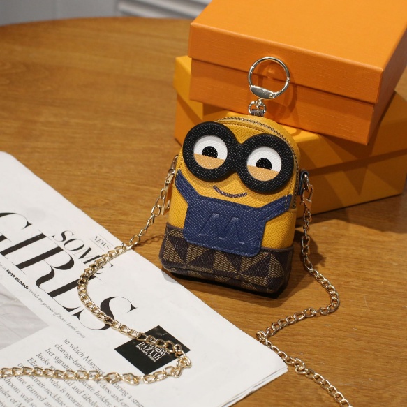 Túi Đeo Chéo Mini Hình Minion Đựng Vừa Chìa Khóa, Son Đáng Yêu (SP41232188)