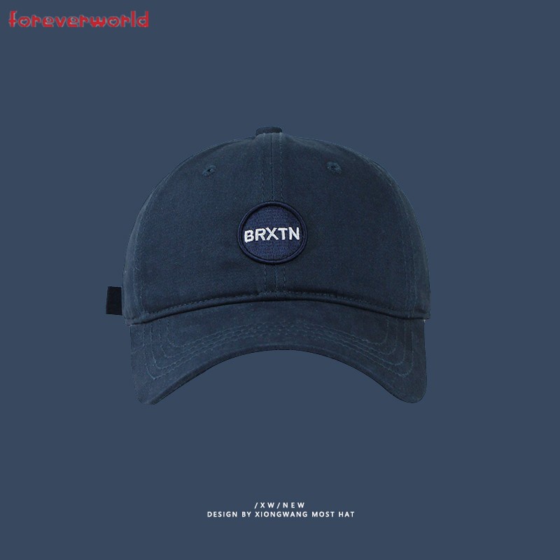 Mũ lưỡitrai nam nữ đa dạng Vòng tròn thêu chữ cái mũ lưỡi trai form unisex nam nữ