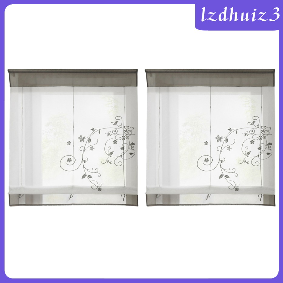 Rèm Cửa Sổ 2x # 1 Xám, 60x120cm