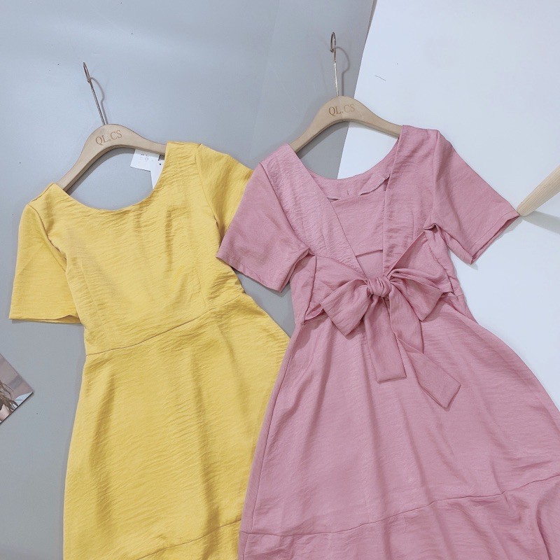 VN72 - VÁY ĐŨI NƠ LƯNG XÒE 2 MÀU CHO NỮ | BigBuy360 - bigbuy360.vn