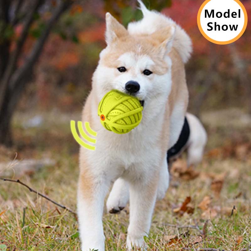 Đồ chơi bóng cao su HAMSHMOC có âm thanh huấn luyện thú cưng