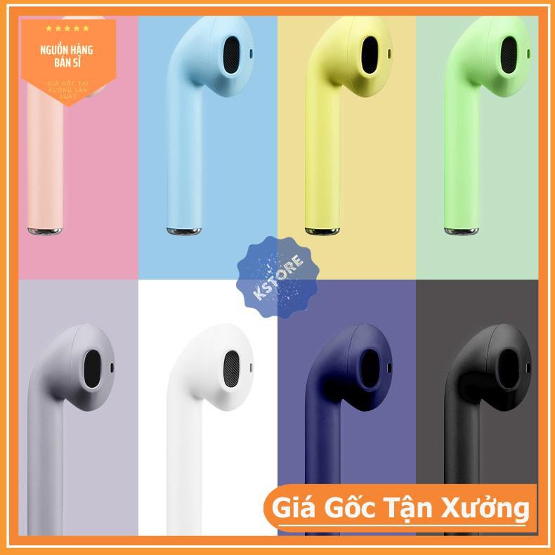 Tai nghe bluetooth 5.0 inpod 12 cảm biến vân tay nhiều màu sắc kute, airpod