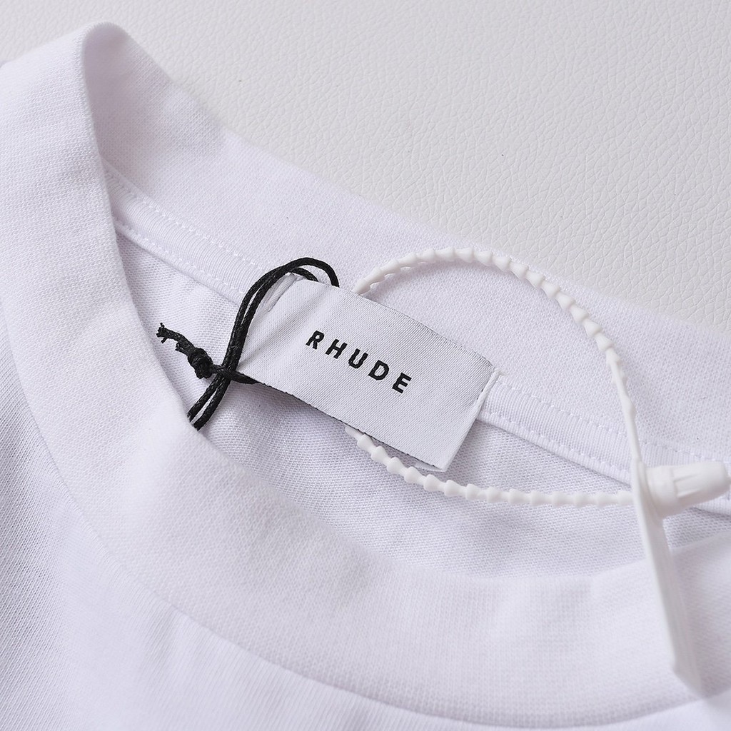 Áo phông dài tay nam nữ Rhude X Maxfield in logo chim ưng cá tính