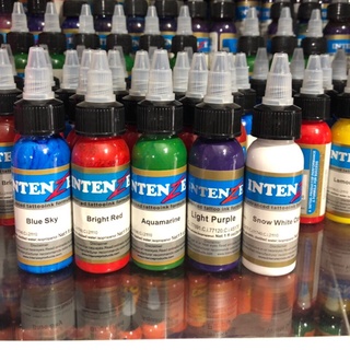 Mực tập xăm hình intenze Prod trên da giả 30ml