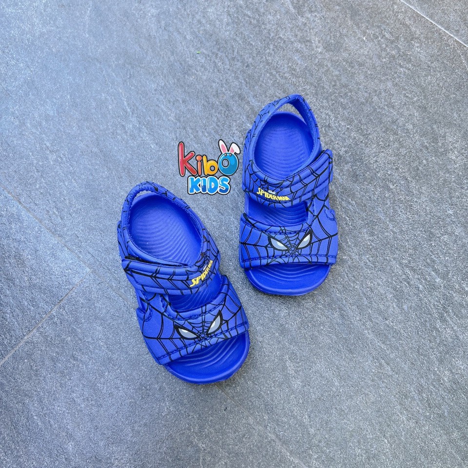 Sandal Xốp Cho Bé Trai Siêu Nhẹ Siêu Bền Hoạ Tiết Siêu Nhân SA409