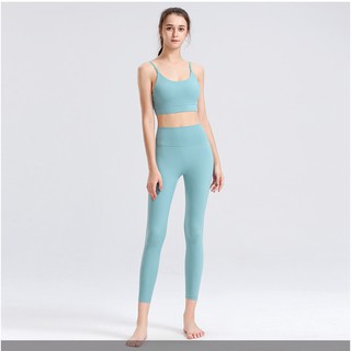 Bộ đồ tập GYM YOGA hàng cao cấp áo có tăng đơ điều chỉnh dây, có mút ngực PT117 (PT Sport)
