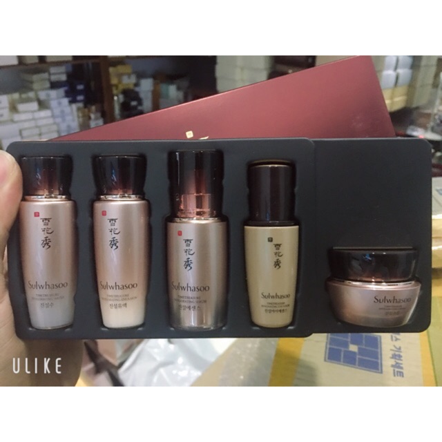 set mini thông đỏ sulwhasoo timetreasure 5 - 6 sản phẩm mẫu mới | BigBuy360 - bigbuy360.vn