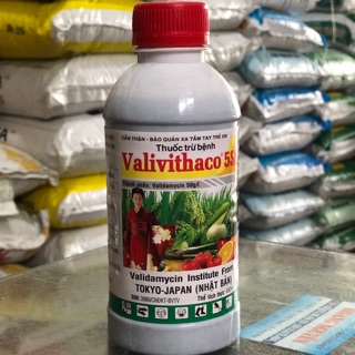 Thuốc trừ bệnh Valivithaco 5SL Đặc trị bệnh thán thư, nấm hồng, lỡ cổ rễ,...