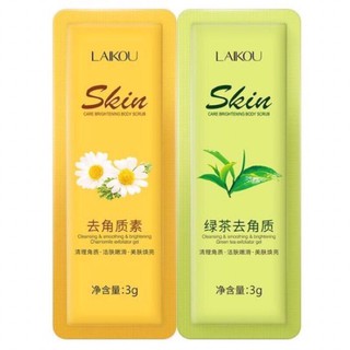 sét 2 gói tẩy tế bào chết Laikou 3g