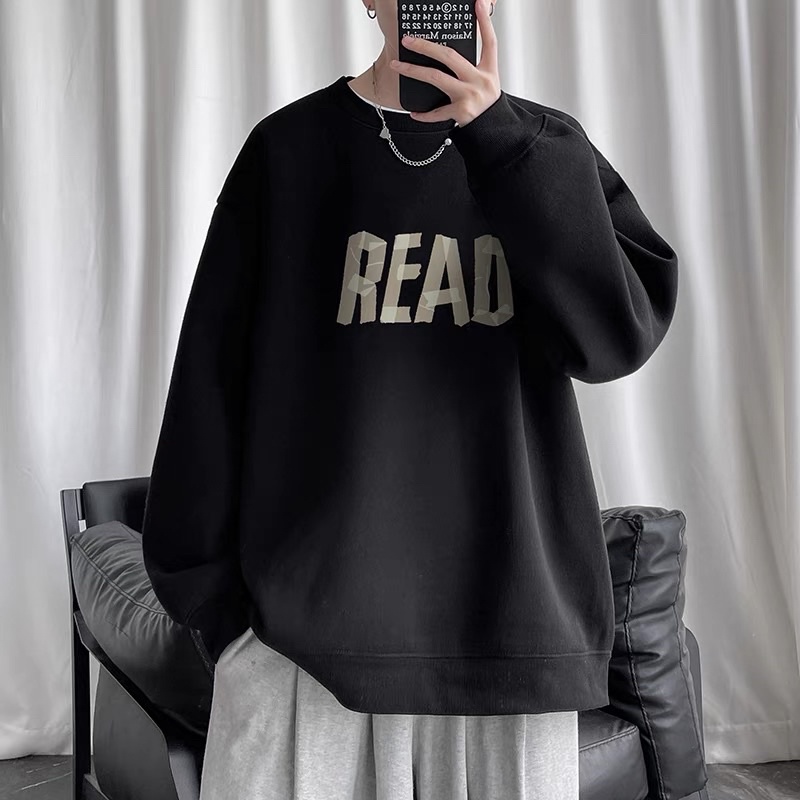 Áo HOODIE-SWEATER Nỉ Bông Unisex READ Tay Dài