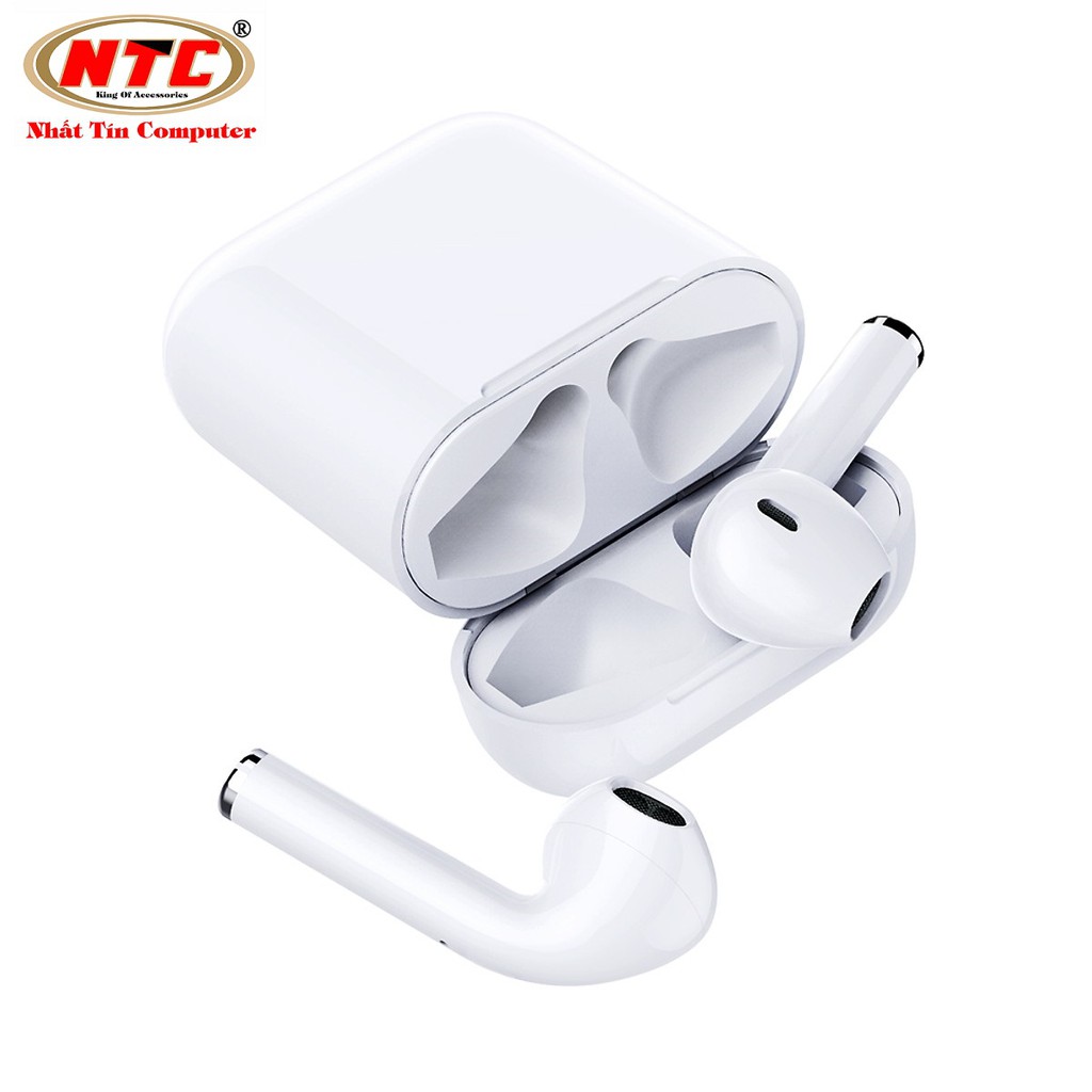 [Mã ELMSBC giảm 8% đơn 300K] Tai nghe bluetooth True Wireless WIWU Airbuds IV sạc không dây và cảm ứng chạm (Trắng)