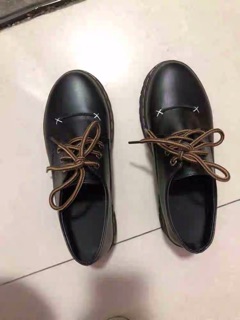[ SẴN NÂU SIZE 38, ĐEN 36 ] Giày ulzzang dây nâu