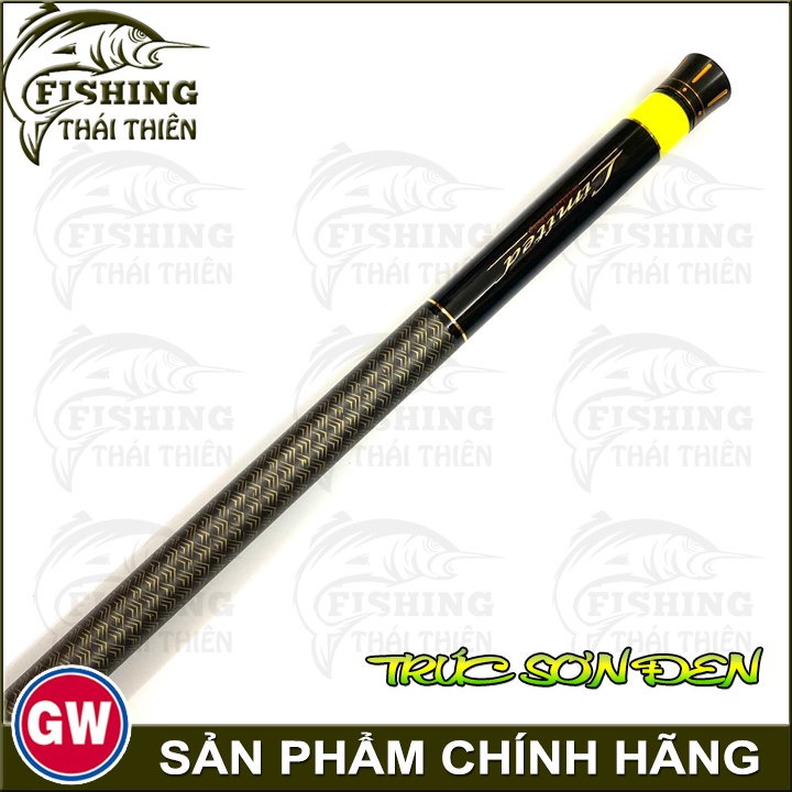 Cần Câu Tay GW Trúc Sơn Đen Sản Phẩm Chính Hãng 3m6, 4m5, 5m4, 6m3, 7m2