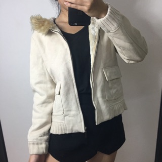 Áo khoác Da lộn Secondhand Hàn