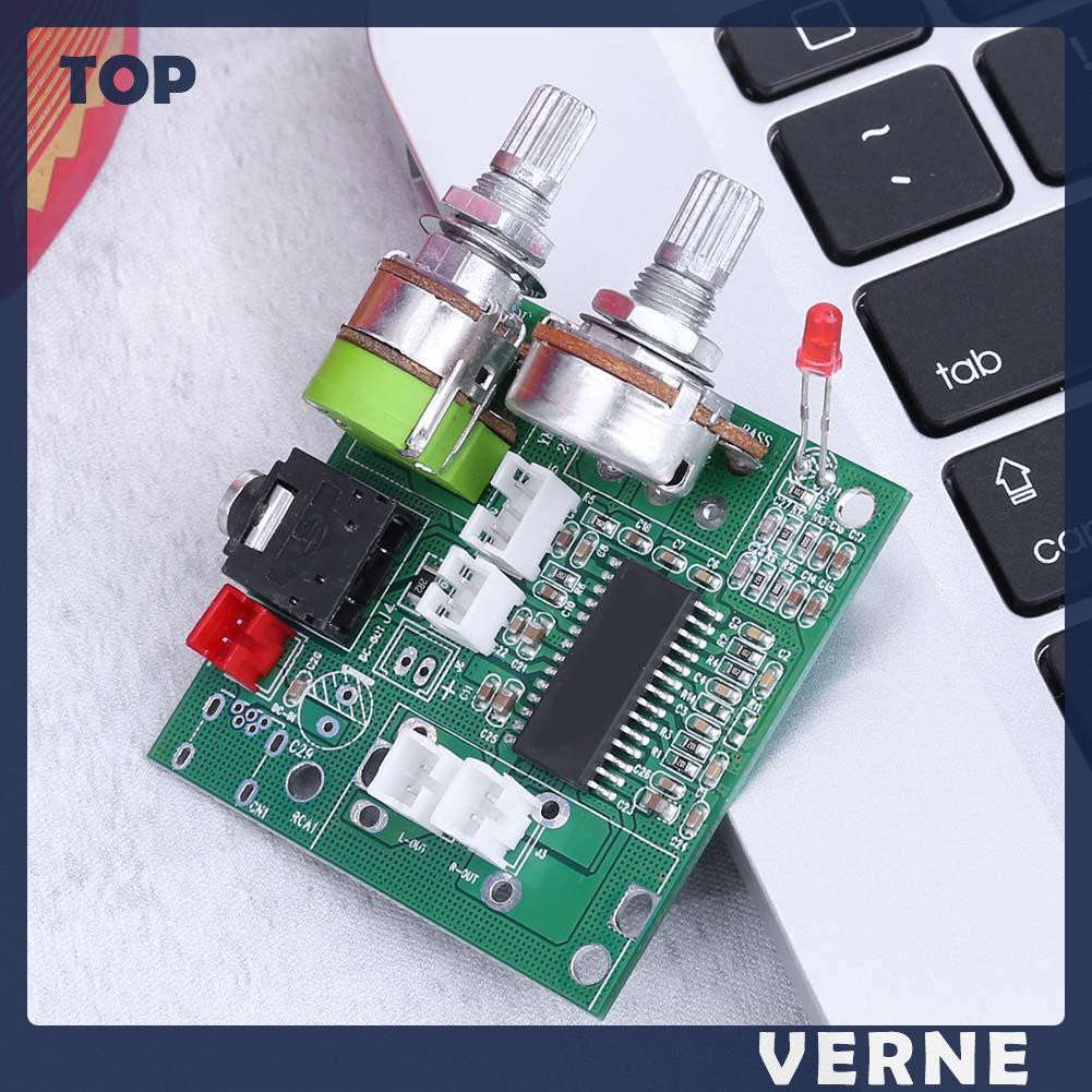 Bảng Mạch Khuếch Đại Âm Thanh Kỹ Thuật Số 3d Verne Dc 5v 2a 20w 2.1 Ch