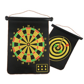 Bảng phóng phi tiêu nam châm 15 inches, 02 mặt, kèm 06 cây phi tiêu từ an toàn & vui nhộn cho trẻ em