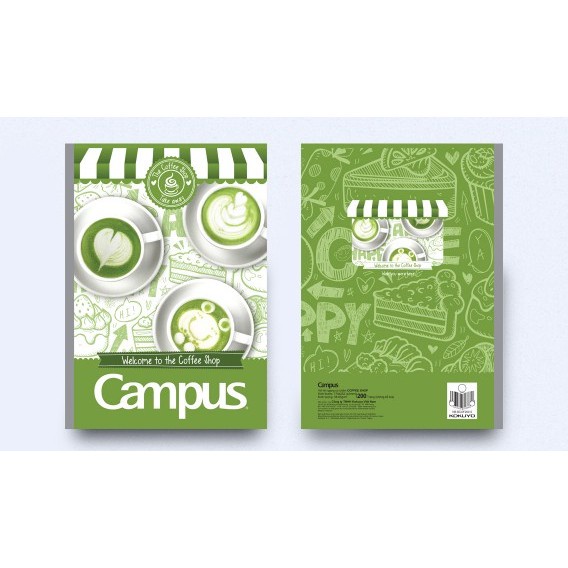 [BÁN LẺ] Vở KN Có Chấm Campus Coffee Shop 200 trang