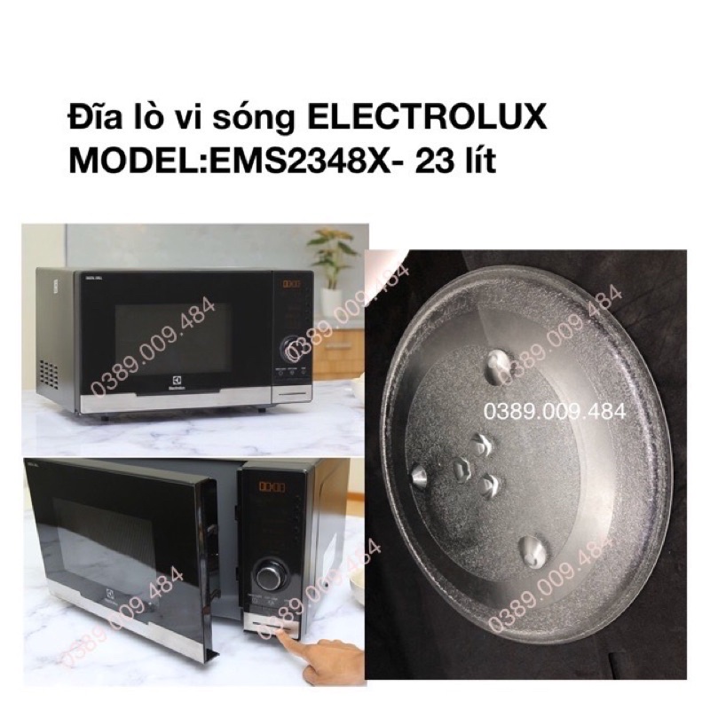 Đĩa lò vi sóng ELECTROLUX EMS2348X - 23 lít