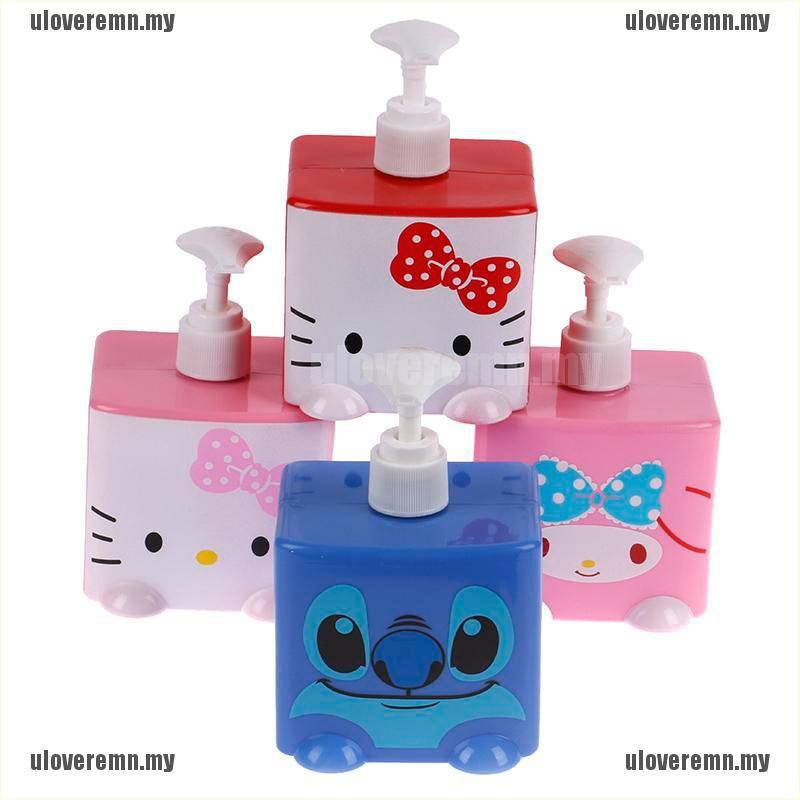 Chai Đựng Dầu Gội / Sữa Tắm Hình Hello Kitty Dễ Thương