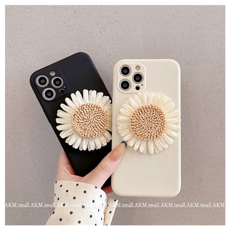 Ốp Điện Thoại Họa Tiết Hoa Hướng Dương Thời Trang Cho Samsung Note 20 Ultra A6 A8 Plus Note 8 5 9 10 Pro A31 A51 A71 S20Fe