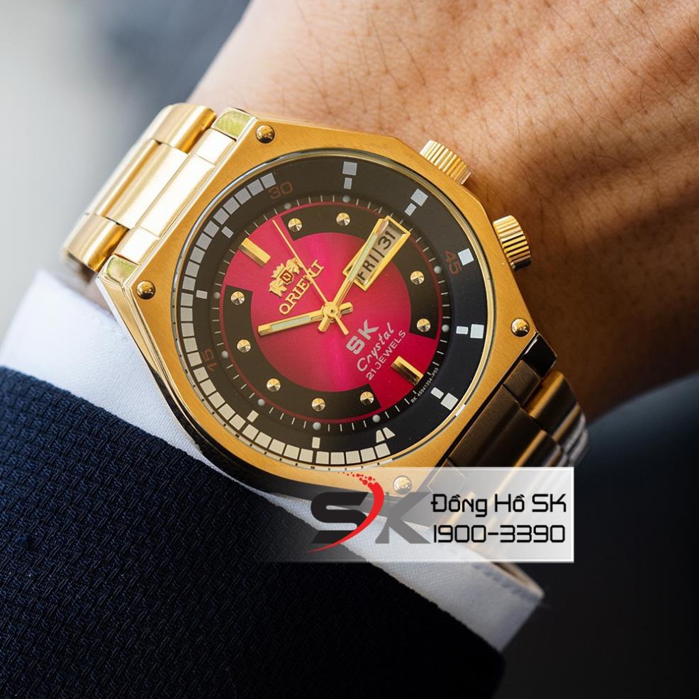 Đồng Hồ Cơ Nam Orient SK Mặt Lửa Automatic FEMAL002H9