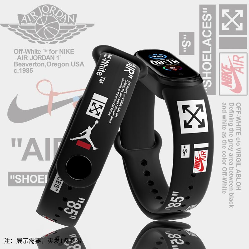 Dây đeo silicon mềm thời trang cho Xiaomi Mi Band 6 5 4 3 miband 5 4 3