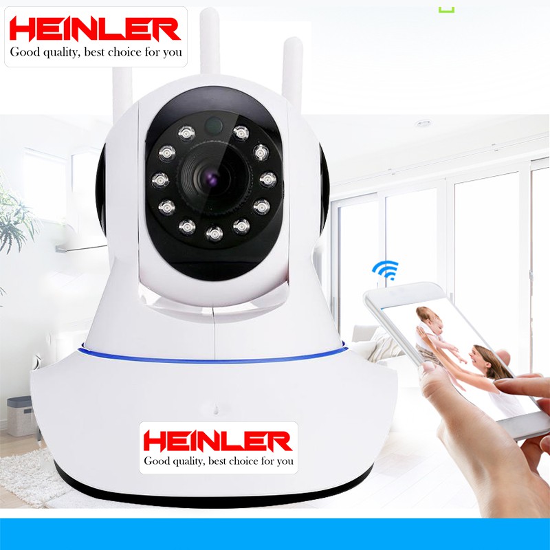 Camera Yoosee giám sát 3 râu IP Wifi Heinler HL-YS-557 kết nối wifi phần mềm yoosee xem trực tuyến trên điện thoại