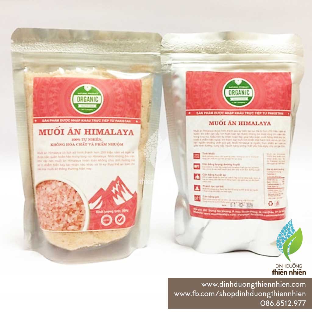 Muối Hồng Himalaya Pink Salt, 500g & 1kg