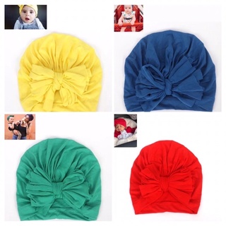 Nón turban nơ cho bé gái 6-18 tháng