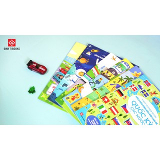 Sách - First sticker book - Dán hình đầu đời cho bé (6 cuốn)