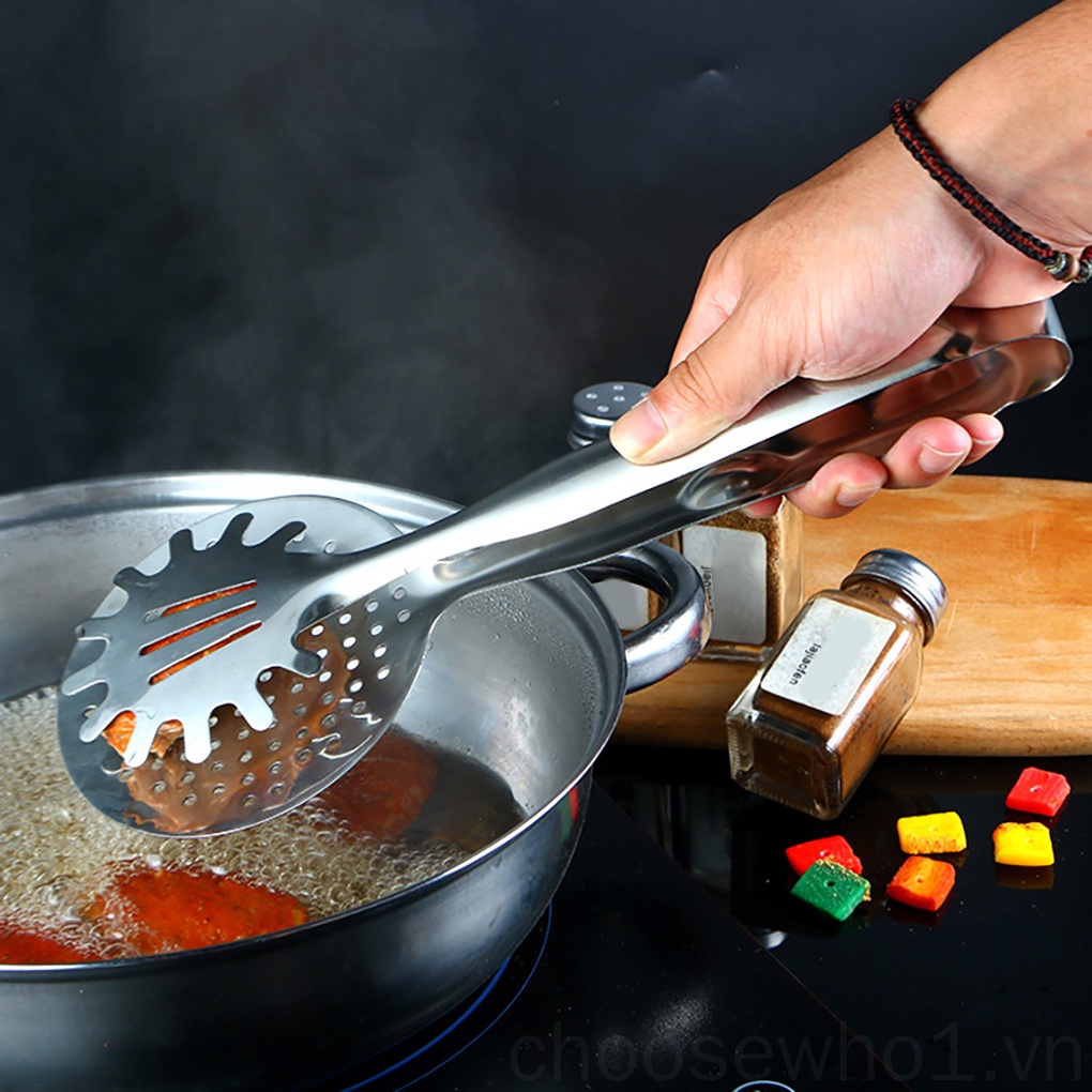 Kẹp Gắp Thức Ăn Bằng Thép Không Gỉ Tiện Lợi Cho Nhà Bếp 1