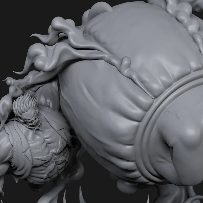 File in 3D Monkey D. Luffy Gear 4 - One Piece