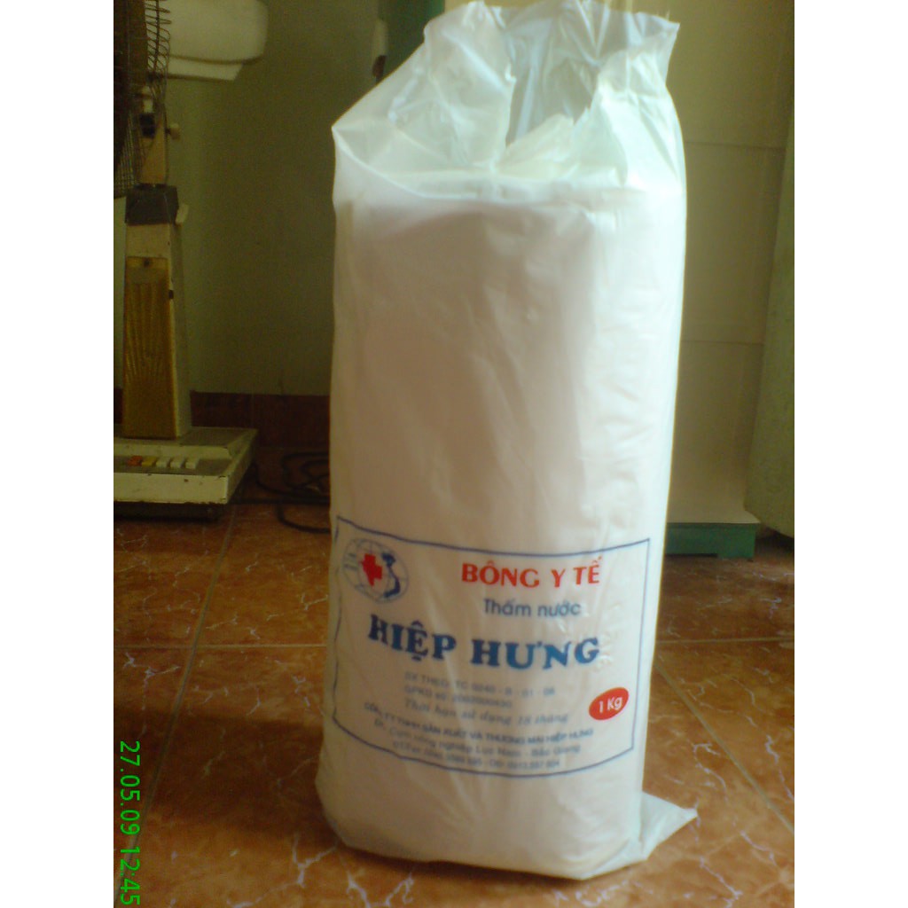 bông gòn y tế HIỆP HƯNG loại 1kg