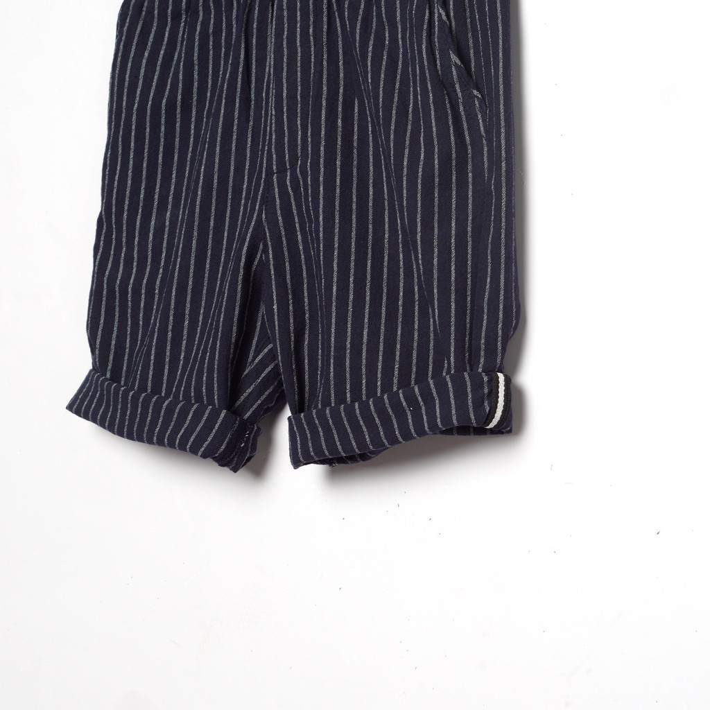 QUẦN SHORT KẺ BÉ TRAI VẢI LINEN COTTON