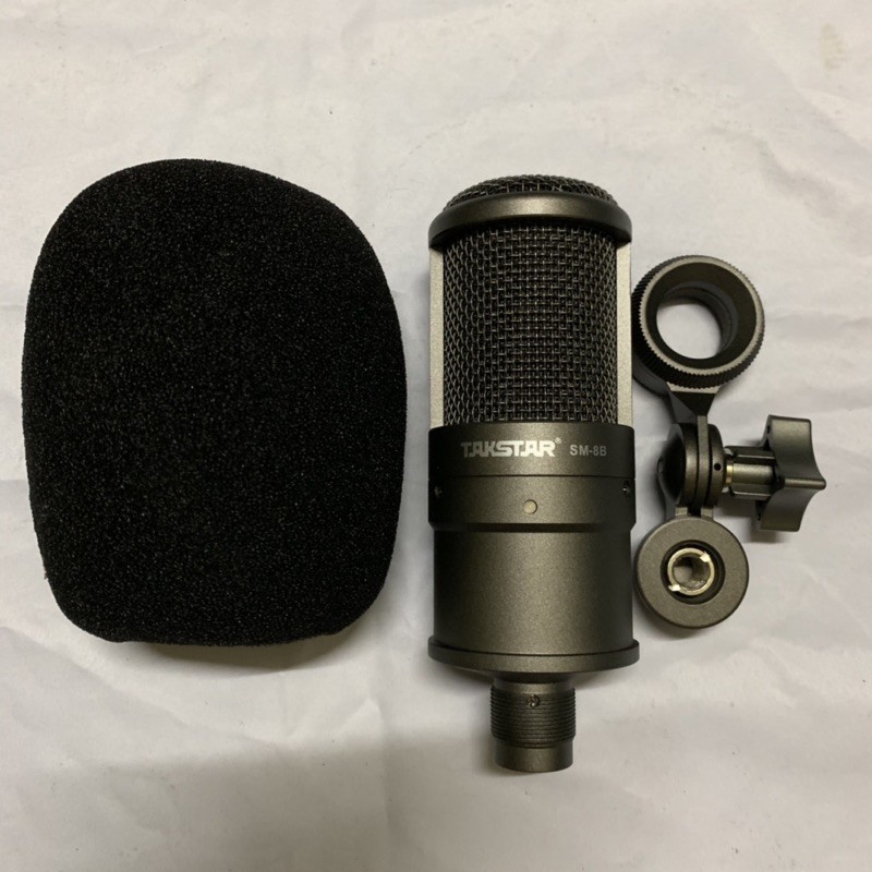 Bộ Mic Hát Thu Âm Livestream FB-Bigo-Bán Hàng TAKSTAR SM8b + Card xox k10 2020 bảo hành 1 năm